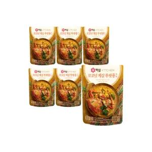 백설 코코넛게살푸팟퐁커리 170G, 6개