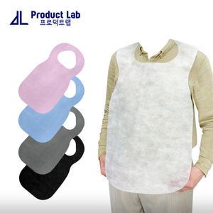 웨어리스 일회용 방수 업소용 손님용 위생 청결 음식점 부직포 앞치마 1BOX(1000매)