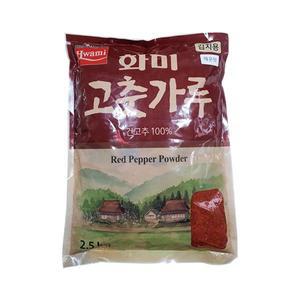 화미 매운맛 김치용 고춧가루 2.5kg