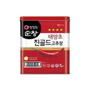 대상 청정원 태양초진골드고추장 14kg