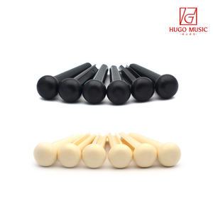 위고뮤직 통기타 어쿠스틱기타 무도트무늬 브릿지핀 포크핀 6pcs