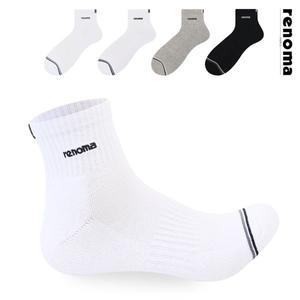 [레노마]남성 스포츠 투라인 단목 양말 RM8513 12족
