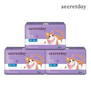 시크릿데이 생리대 러브플러스 오버나이트 10PX3팩