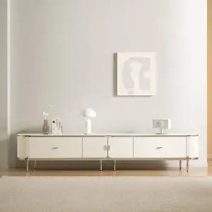 [트로네]에블린 2600 세라믹 스테인레스 거실장 티비다이