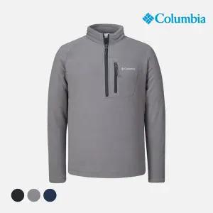 [컬럼비아](대전신세계) 남성 기본 솔리드  4컬러 하프 집업 플리스 티셔츠  XO6410