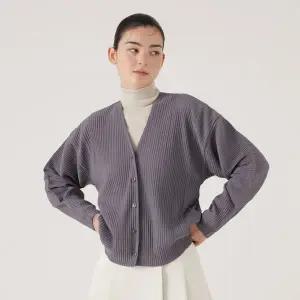 [플리츠미](대구신세계)[최초 판매가 169000원] 시그니처 커브드 슬리브 자켓_HPJKF124H36