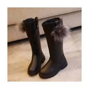 11 폼폼털 가죽롱부츠 175-204mm 아기신발 아동화 슈즈 남아 여아