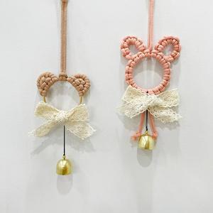 마크라메 토끼 곰돌이 도어벨 만들기 DIY키트