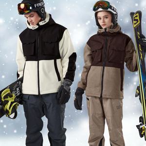 남녀공용 보드복 스키복 플리스 패딩 자켓 831 스노우보드 방한복 단체복 운동복 땀복