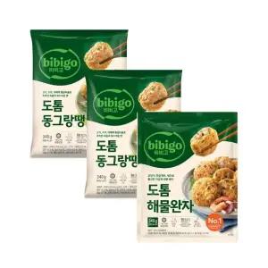 비비고 도톰 동그랑땡 340g x2개+도톰 해물완자 340g x1개