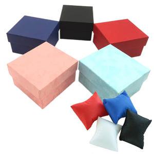 랜덤 발송 선물 포장 상자  소품 + 쿠션 시계 귀걸이 목걸이 디자인 소재 방수 스타일 크기 브랜드 장식 색상 팔찌 귀금속 악세사리 보관함 케이스 손목 종이 소재 스승의날