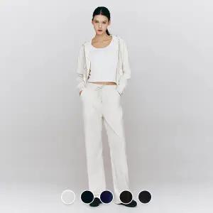 415524  여 벨벳 스트레이트 팬츠