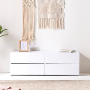 [스코나][스코나베이직]키링턴2 1200 2단 서랍 거실장