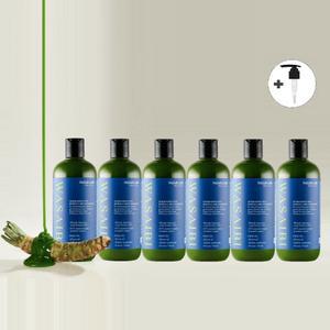 와사비랩 탈모 비듬 쿨 스칼프 케어 와사비샴푸 400g 6통