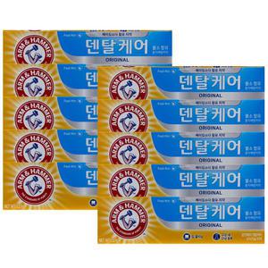 처치앤드와이트 암앤해머 덴탈케어 오리지날 치약 127g x 10개 /무료