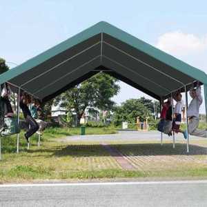 주차장캐노피 비가림 천막 차고 열차단 야외 차양 4m
