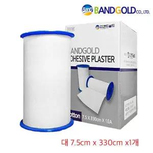 [보리보리/땡큐온]밴드골드 면반창고 (대) 7.5cm x330cm x1개 면반창고