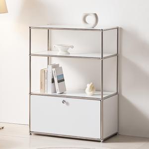 파스코 모듈 3단770수납장B YJ-P827 거실침실  모듈수납장