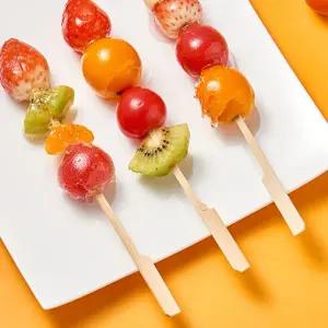 손잡이 대나무 꼬치 15cm 600p세트/꼬치구이/과일/꼬지/캠핑/나무/바베큐/구이용/1회용/꽂이/공예/나무