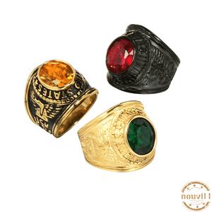 남자 써지컬 반지 해병대 공군 미군 큐빅 티타늄 스틸 액세서리