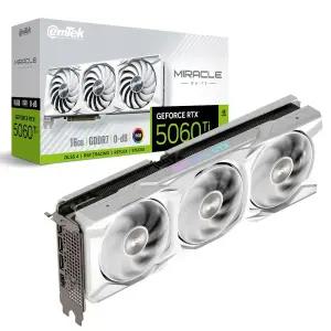 HIT 이엠텍 지포스 RTX 5060 Ti MIRACLE WHITE D7 16GB /정품/안심포장