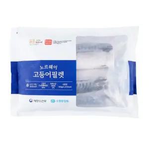 [냉동][노르웨이] 정부비축 고등어필렛 (800g/팩)