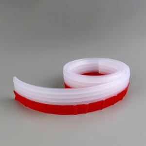 베란다 방충망 틈새 샤시 우풍 부착식 틈막이 창문 창틀 문틈 외풍차단 실리콘 바람막이 패드