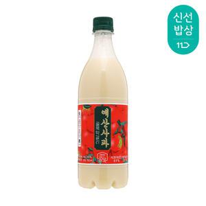 [품질보장] 박유덕 골목막걸리 예산사과 9도 750ml