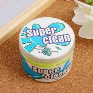 슈퍼클린 키보드청소 젤리클리너 먼지제거젤(옐로우)