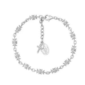 실버 첸톨라 묵주팔찌 영세선물 천주교 성물 P0000HCE