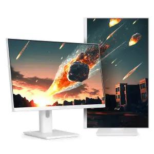 크로스오버 27QA955 Fast-iPS 200 WQHD 화이트 게이밍 멀티스탠드 Ai 무결점- LG Nano IPS 27인치 모니터