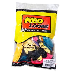 파티풍선라운드 12인치풍선 50개입 파스텔컬러혼합 카페 백화점시즌데코