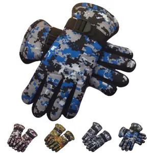 키즈트리 유아 아동 키즈 남아 어린이 초등 학생 주니어 겨울 방한 스키 손가락 장갑 ST-101