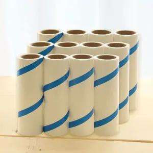 사선컷팅싹쓸이 테이프크리너 160리필12개(216m)/바닥 고양이 밀대 가정 테이프 먼지떨이 소태 이프