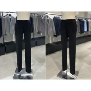 [롯데백화점]레노마 F/W 코듀로이원단 블랙컬러 구김없고 따뜻한 전체스판 슬랙스 RPDMCP51A EK3653