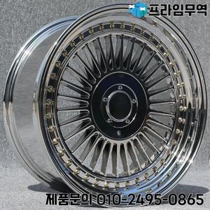 크롬 바퀴 19 인치 19x9.0 5x112 BMW ALPINA용 엇갈린 자동차 합금 휠 림