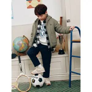 [BEANPOLE KIDS] [BEANPOLE KIDS] [BEANPOLE KIDS] 항아리 퀼팅 후드 패딩 점퍼 카키 (BI5938U04H) (BI5938U04H) (BI5938U04H)