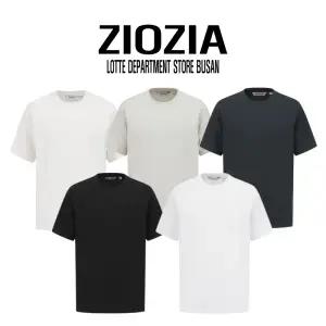 [롯데백화점]리얼지오지아 지오지아 루즈핏 사카리바 라운드 티셔츠 ADF3TR1901