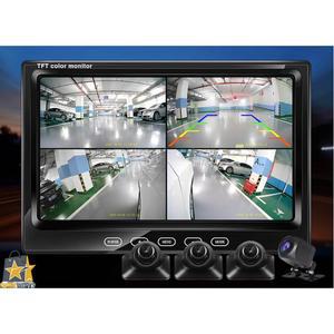 7인치 모니터 자동차 사이드미러 카메라 배선작업X 주차보조 사각지대 초보운전