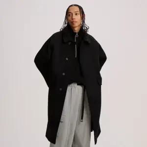 [커버낫] [TAG가 349,000] 울 발마칸 코트 블랙