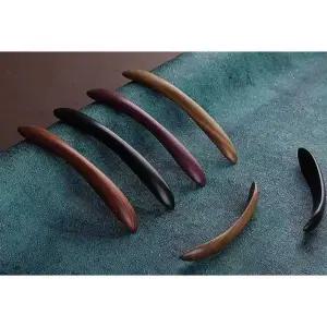 올림머리 비녀 짧은 화보 머리핀 악세사리 머리 뒤꽂이 전통 A