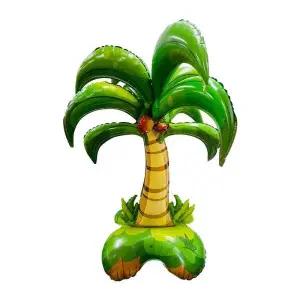 야자수파티용품 기둥풍선 은박열대풍선 파티장식 야자수은박풍선