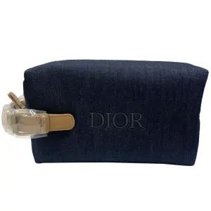 디올 소바쥬 데님 빅 파우치