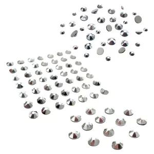 네일 포인트 평 스톤 1set 큐빅 아트 재료 무대 장식 셀프 데코 손톱 포인트 패션