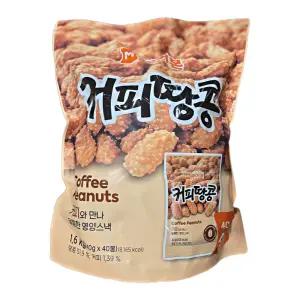 머거본 커피 땅콩 40g X 40 (1600g)