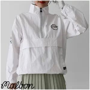 말본 여성 지퍼포인트 집업 - 봄 가을 신상(여성)(골프)