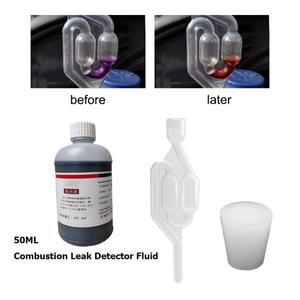 1세트 자동차 연소 누출 테스터 도구 감지기 실린더 헤드 가스켓 엔진 검사 진단