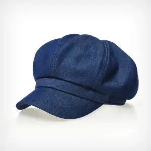 [플릭앤플록]CPN014.데님 여성 남성 뉴스보이캡 헌팅캡 마도로스모자 빵모자 M L_P407831976