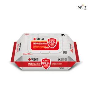 닥터큐 에탄올 80% 살균소독티슈(60매) 의약외품