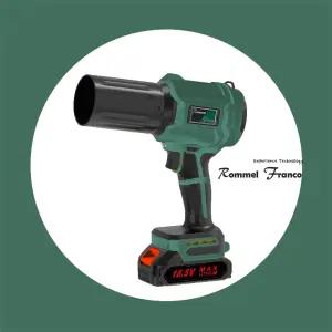 롬멜프랑코 무선 전동 충전 블로워 터보 송풍기 제트건 에어건 드라이기 낙엽 세차 먼지 제거용_Vortex